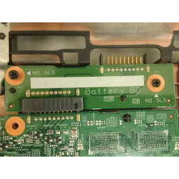 Dell Inspiron 17-5749 Замена платы разъема аккумулятора