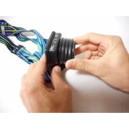 Замена линзы фары Petzl E03 050