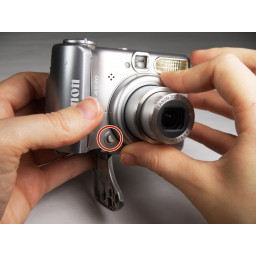 Замена передней панели Canon PowerShot A540